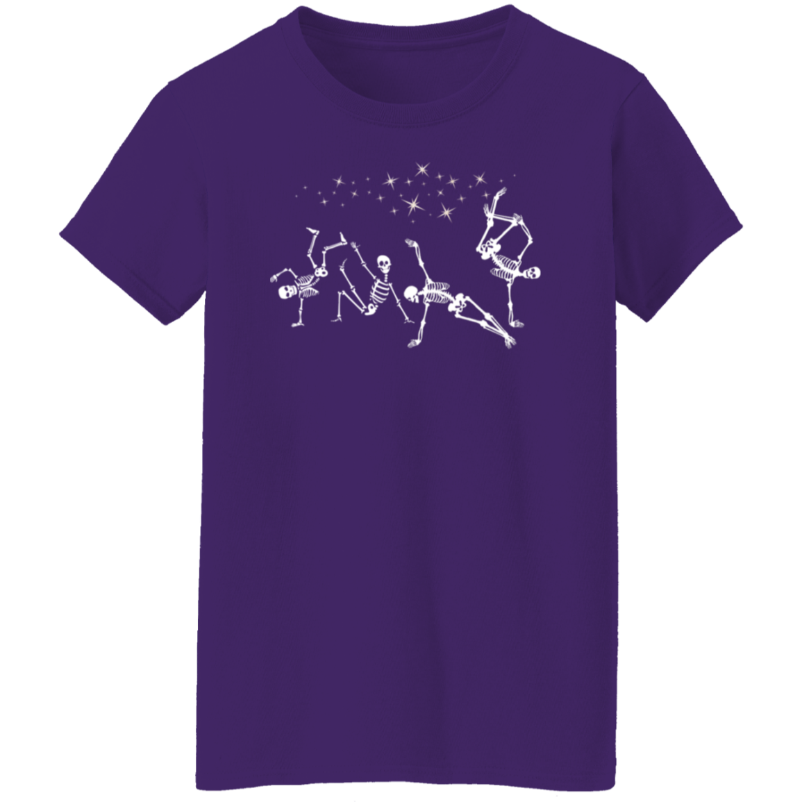 "Breakdancing with the Stars" Skeleton Halloween Tshirt