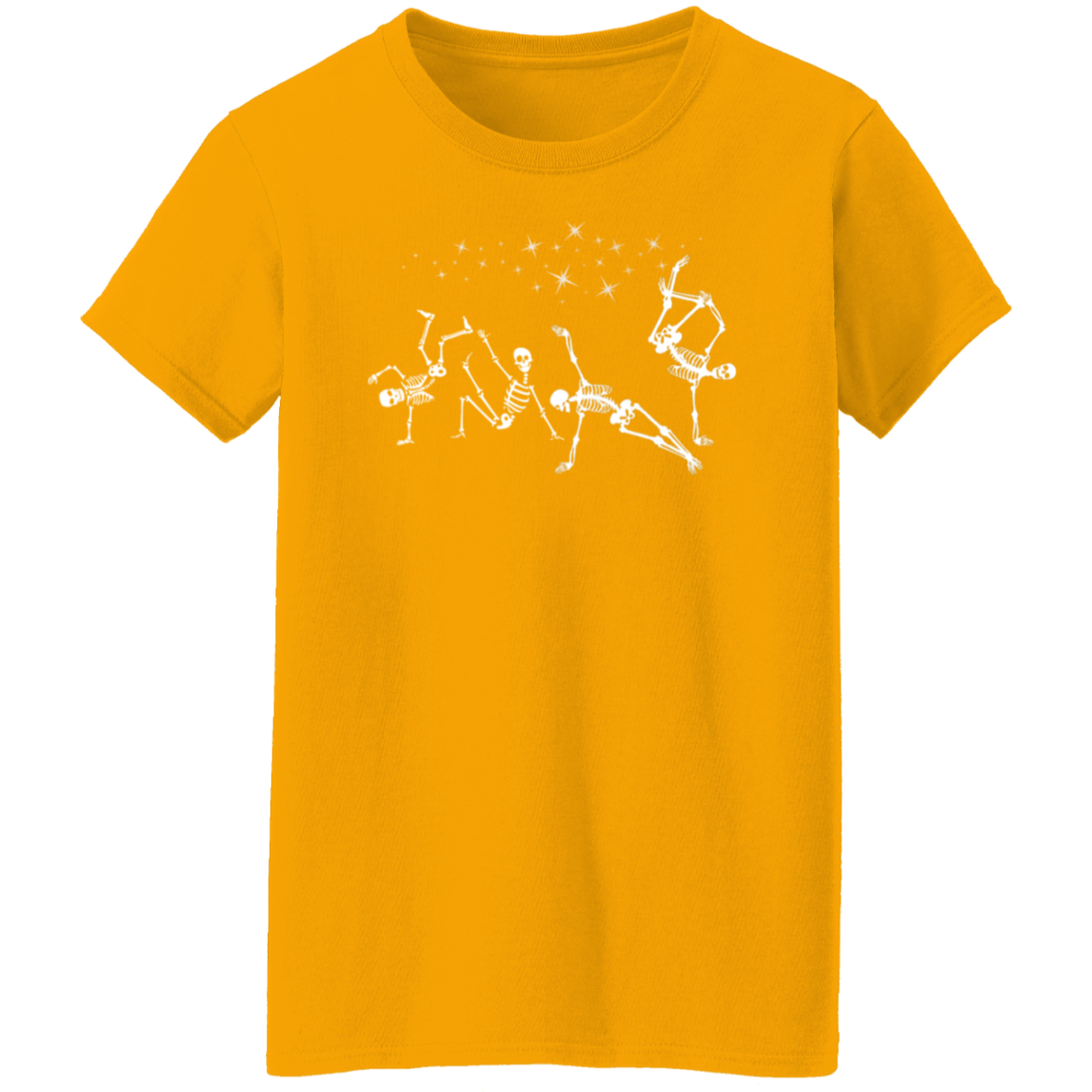 "Breakdancing with the Stars" Skeleton Halloween Tshirt