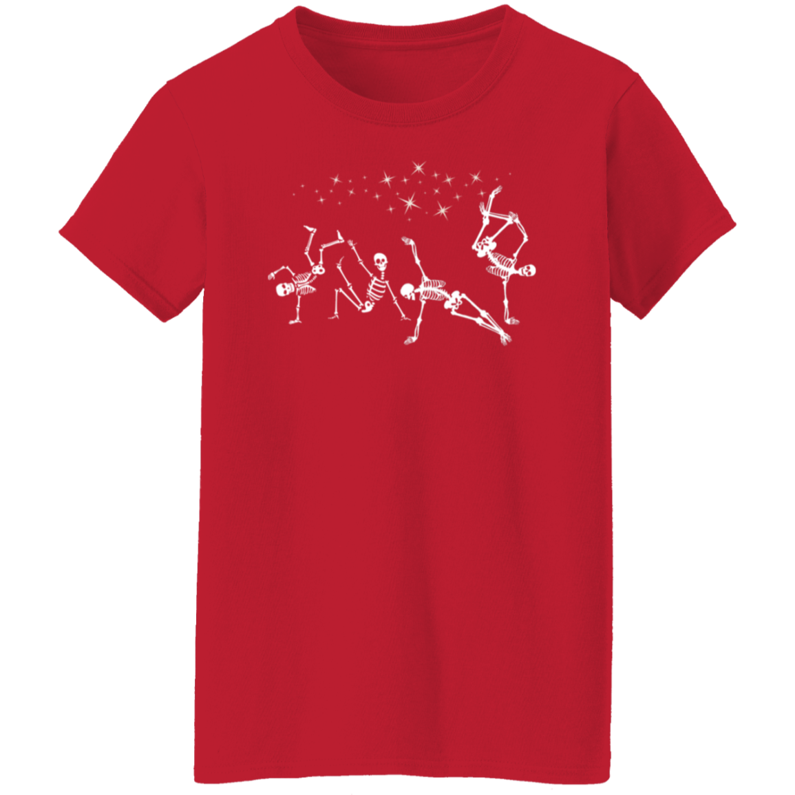 "Breakdancing with the Stars" Skeleton Halloween Tshirt