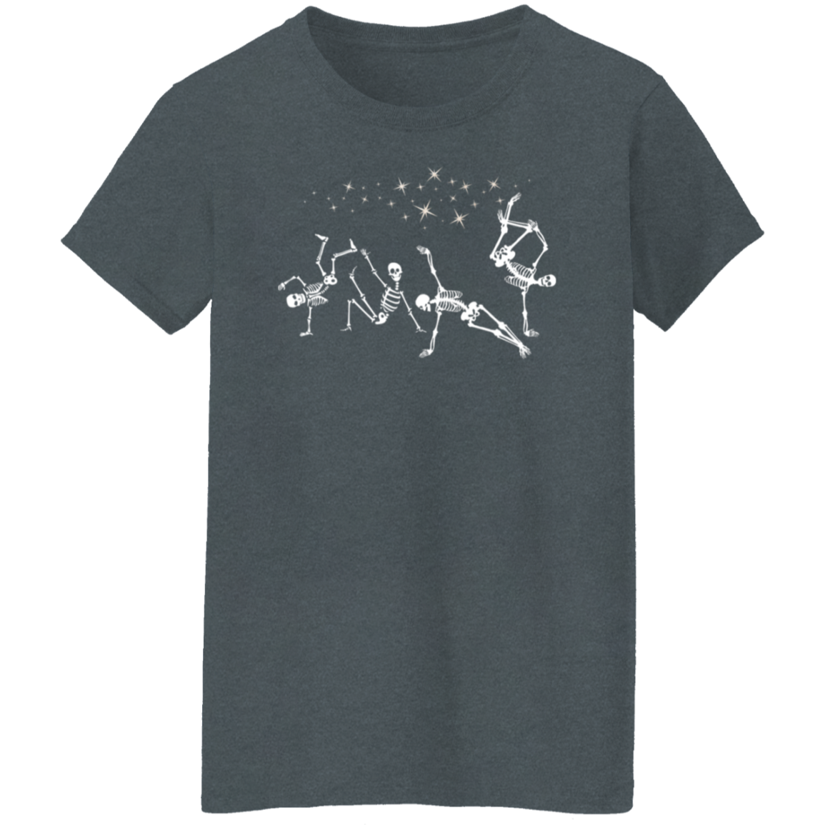 "Breakdancing with the Stars" Skeleton Halloween Tshirt
