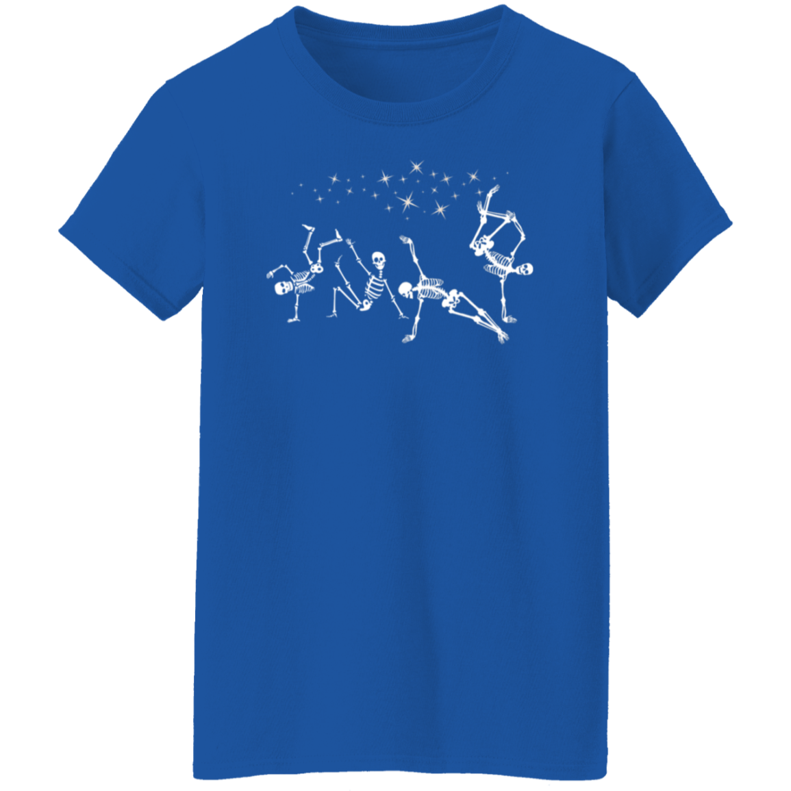 "Breakdancing with the Stars" Skeleton Halloween Tshirt