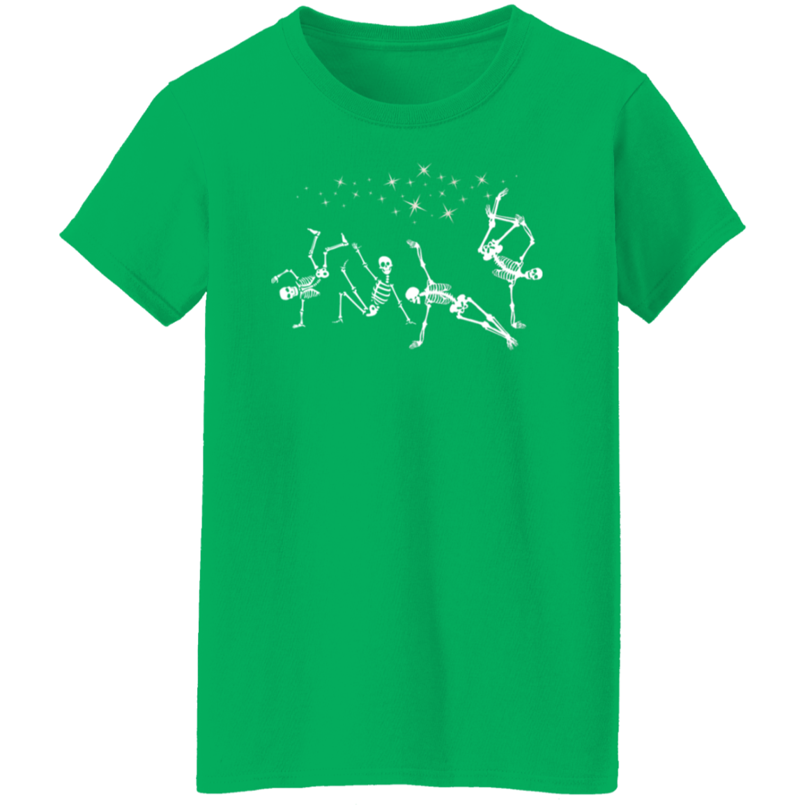 "Breakdancing with the Stars" Skeleton Halloween Tshirt