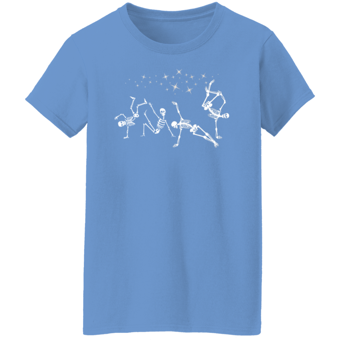 "Breakdancing with the Stars" Skeleton Halloween Tshirt