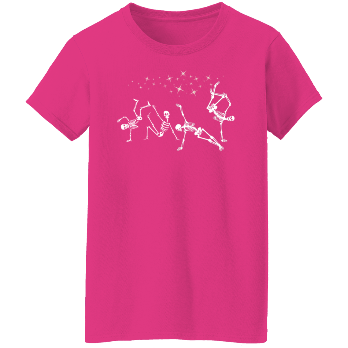 "Breakdancing with the Stars" Skeleton Halloween Tshirt