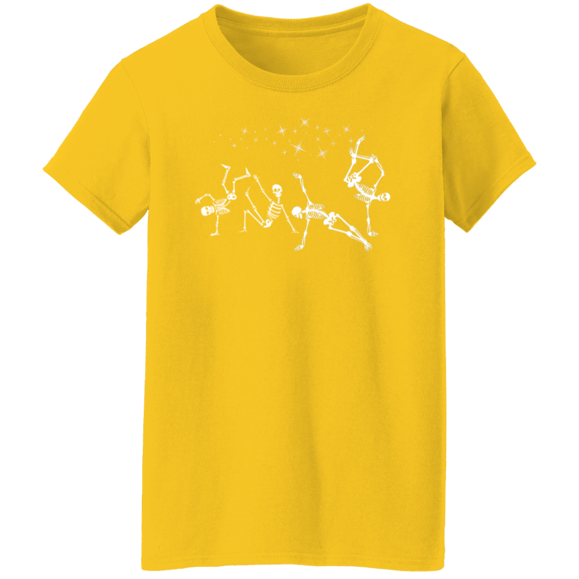 "Breakdancing with the Stars" Skeleton Halloween Tshirt