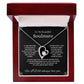 "To My Beautiful Soulmate" Forever Love Necklace with heartfelt Message Card